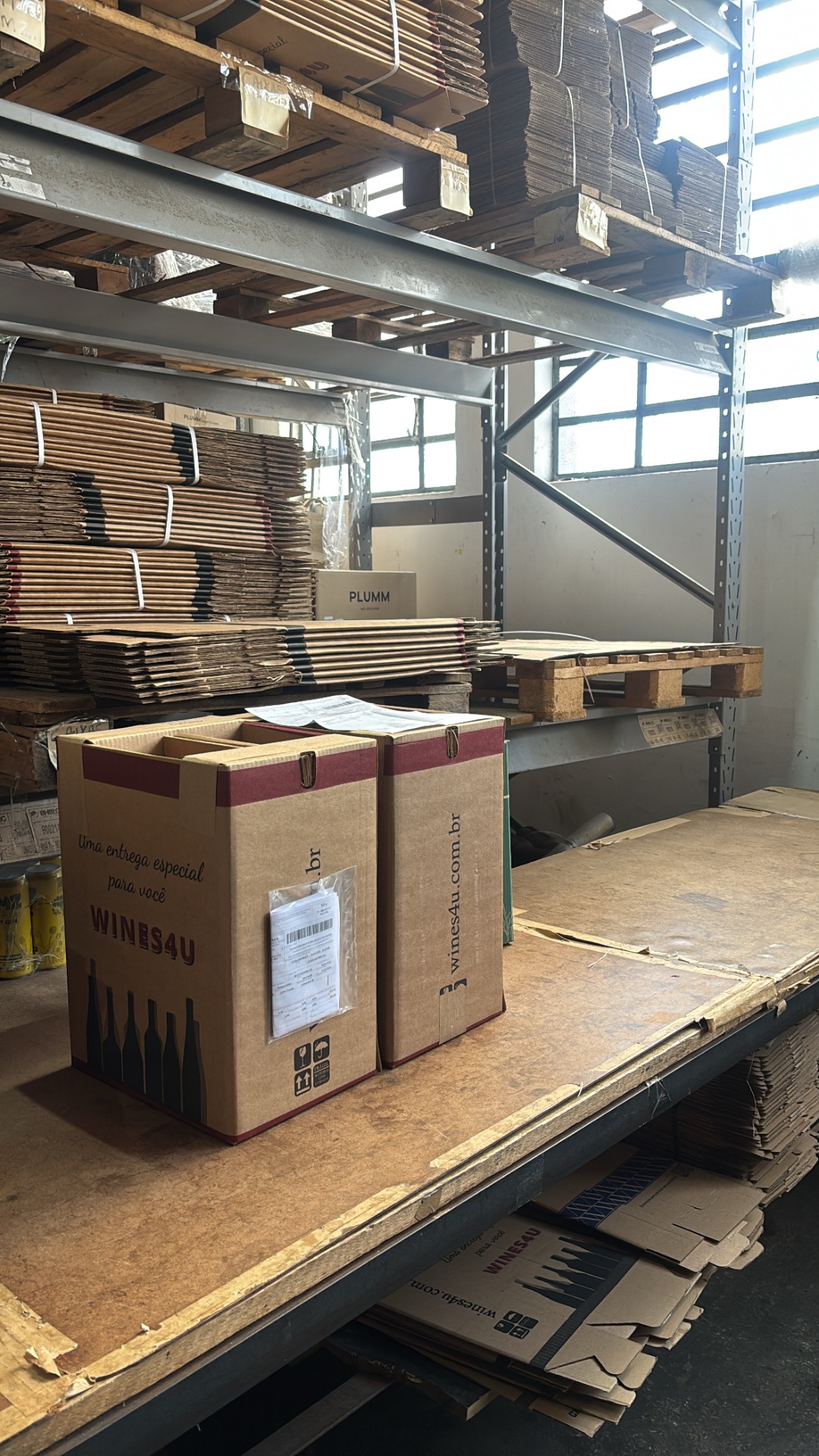 8H8Log - Ambiente preparado para produtos sensíveis